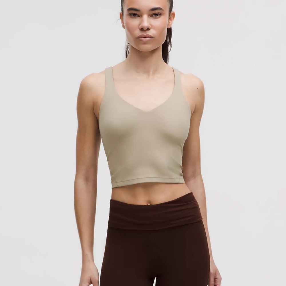 NWT Lululemon Align Tank Top- sheer oak color